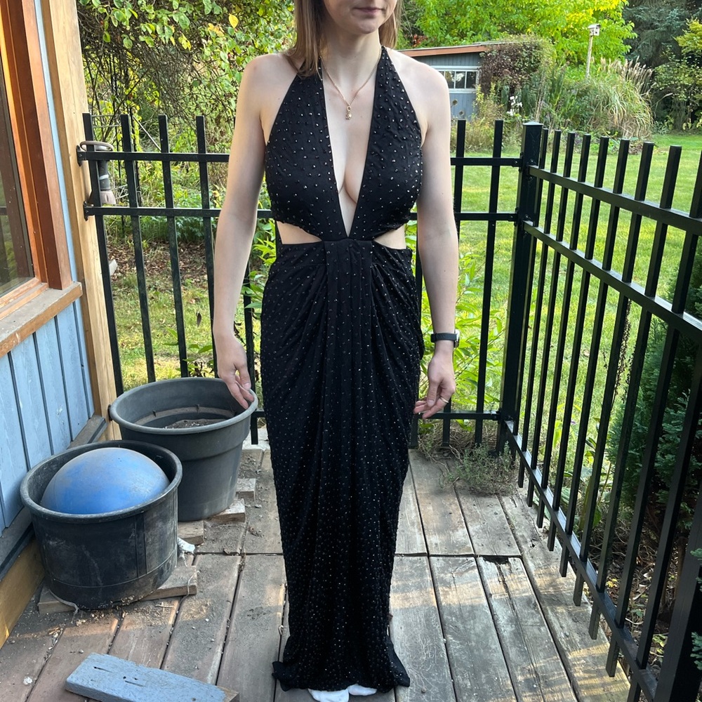 Free People beaded Midnight Hour Dress - Picture 6 of 7